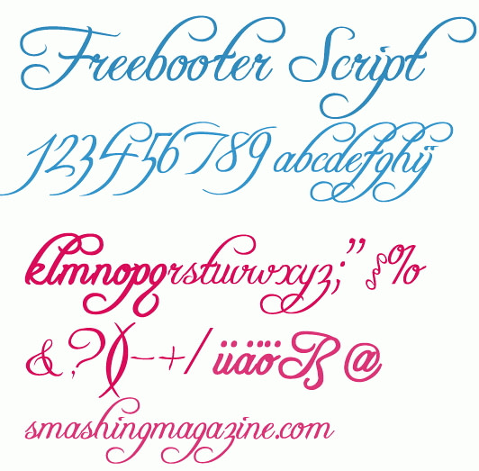 Freebooter Script Web Font